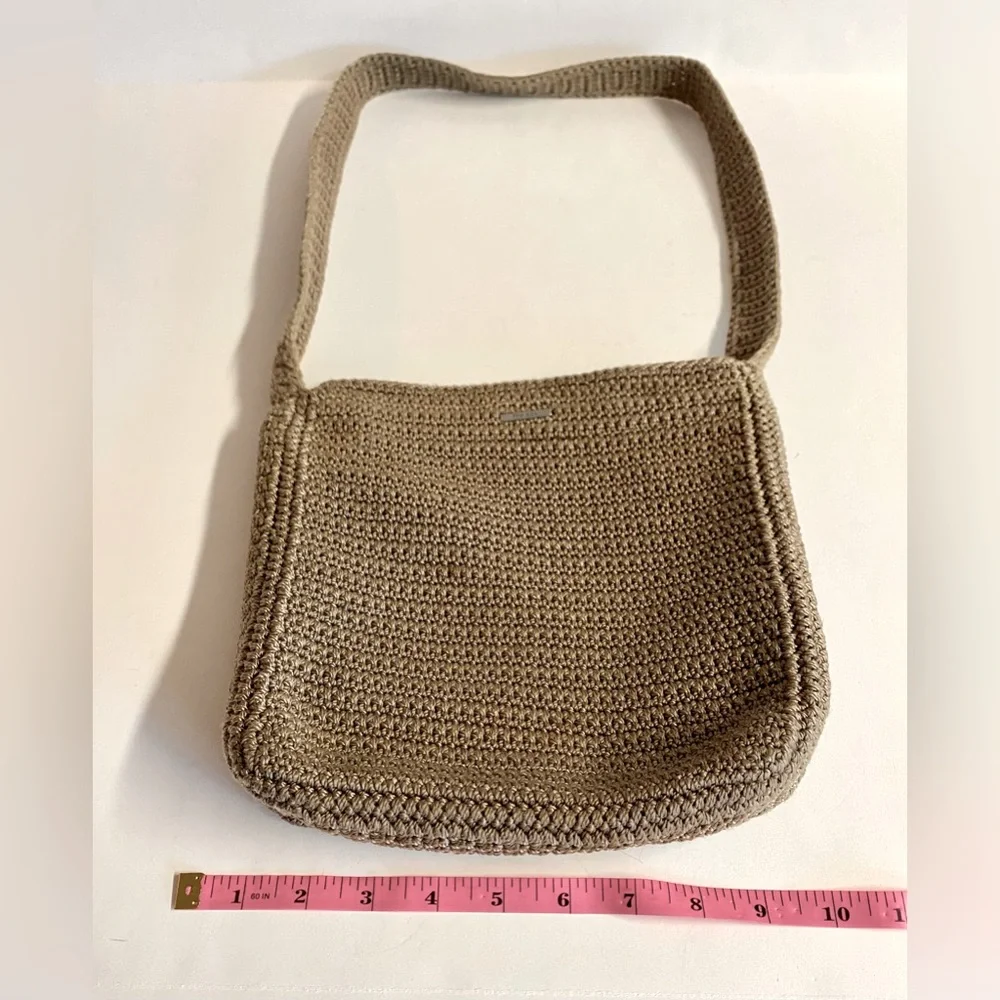 The Sak- Classic neutral crocheted Boho crossbody bag.In great condition.